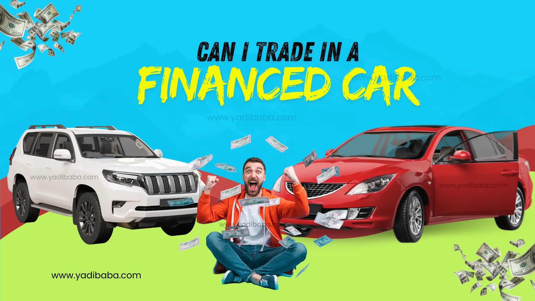 can i trade in a financed car