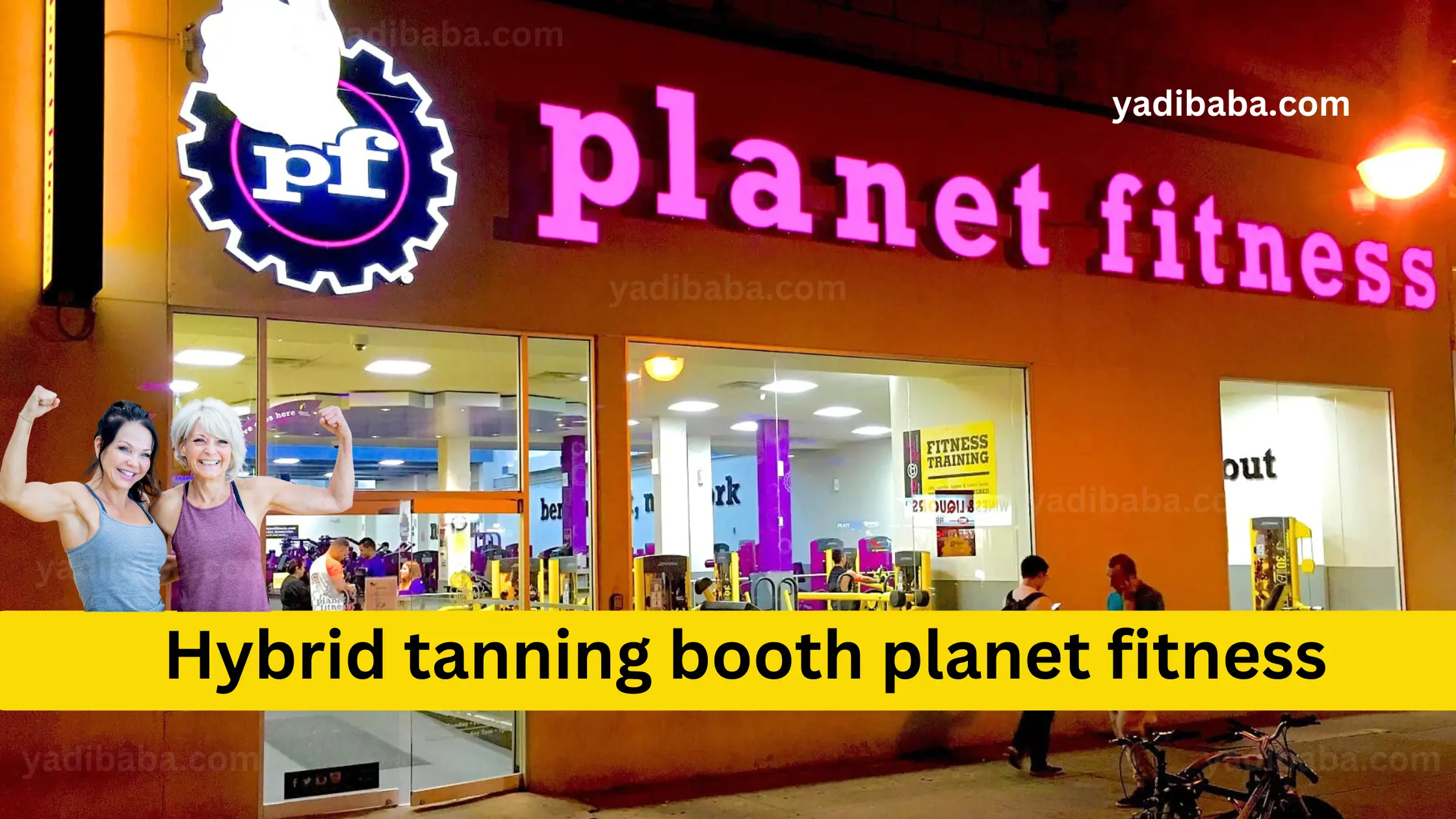 hybrid tanning booth planet fitness